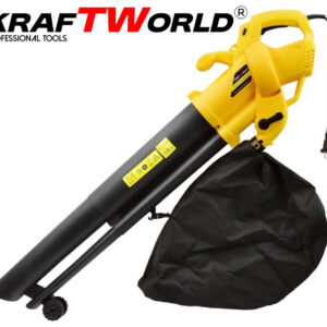 Alternative view of Електрически листосъбирач KraftWorld 3500W с три режима - издухване,засмукване и раздробяване