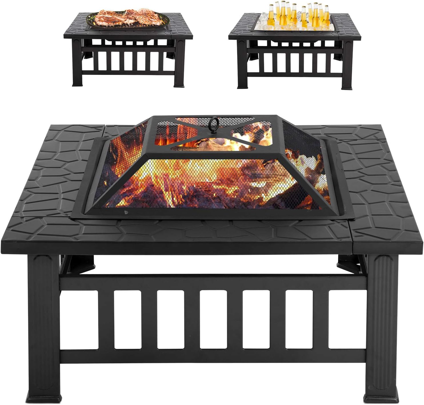 Градинска маса 3в1 KraftWorld Garden Line – BBQ, камина, ледарка ЗА ДОМА Градинска маса 3в1 KraftWorld Garden Line – BBQ, камина, ледарка - Image 6
