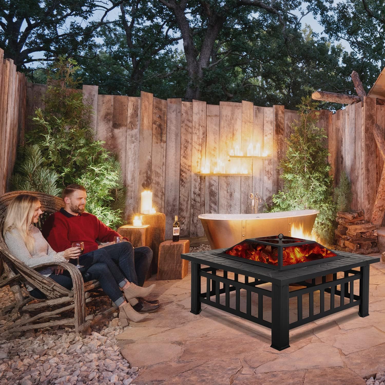 Градинска маса 3в1 KraftWorld Garden Line – BBQ, камина, ледарка ЗА ДОМА Градинска маса 3в1 KraftWorld Garden Line – BBQ, камина, ледарка - Image 9
