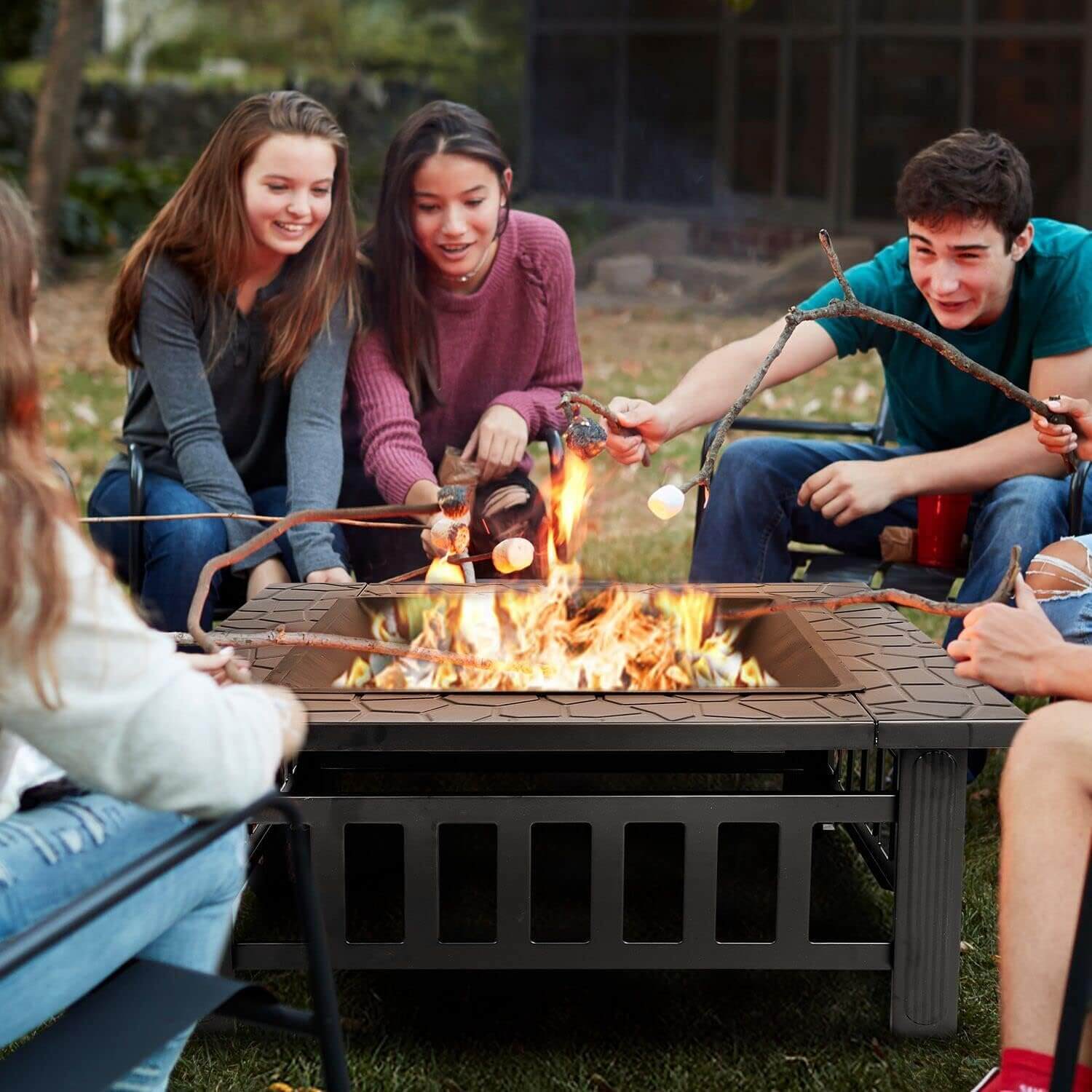 Градинска маса 3в1 KraftWorld Garden Line – BBQ, камина, ледарка ЗА ДОМА Градинска маса 3в1 KraftWorld Garden Line – BBQ, камина, ледарка - Image 10