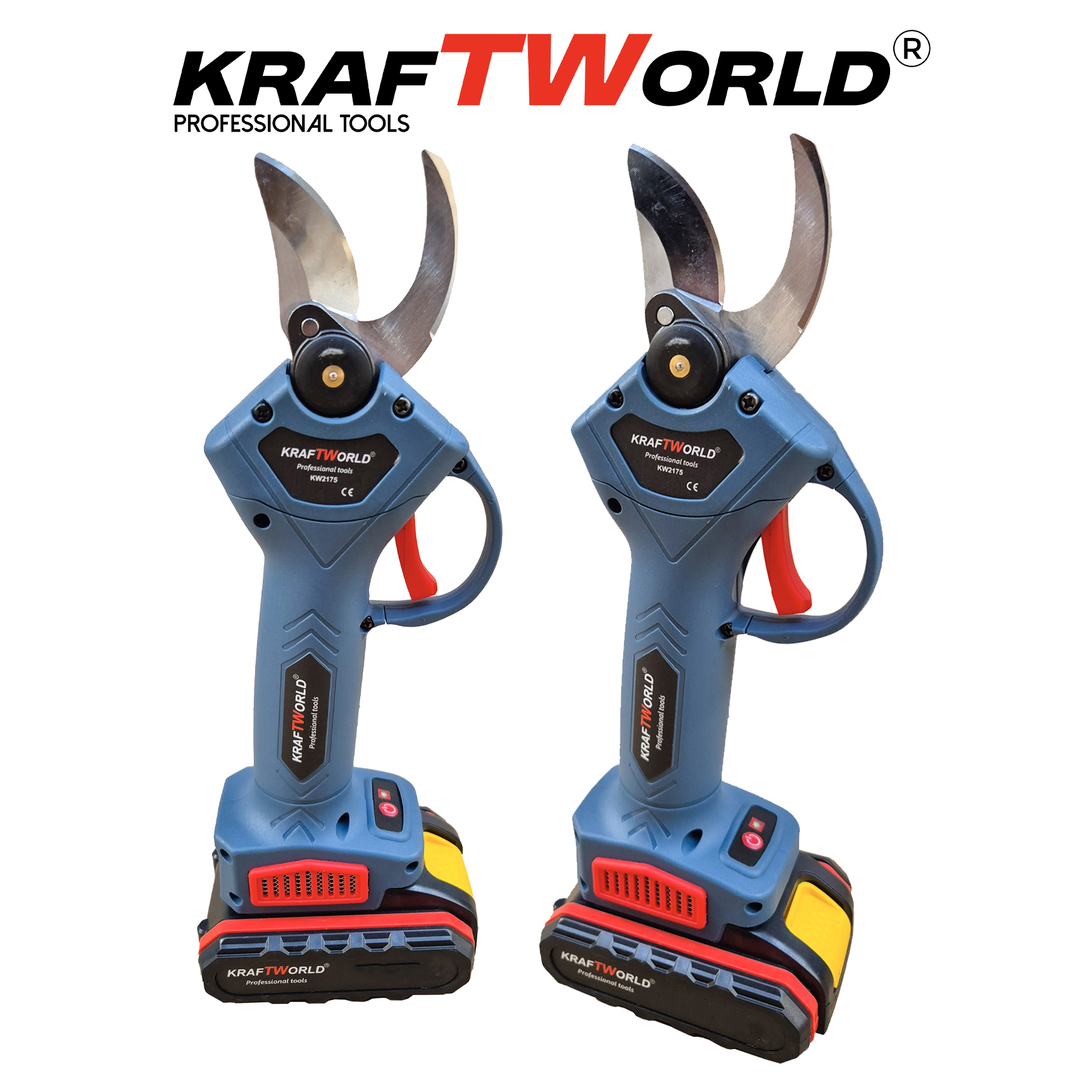 Комплект: Мини Резачка и Лозарска Ножица KraftWorld с 2бр батерии АКУМУЛАТОРНИ Комплект: Мини Резачка и Лозарска Ножица KraftWorld с 2бр батерии - Image 12