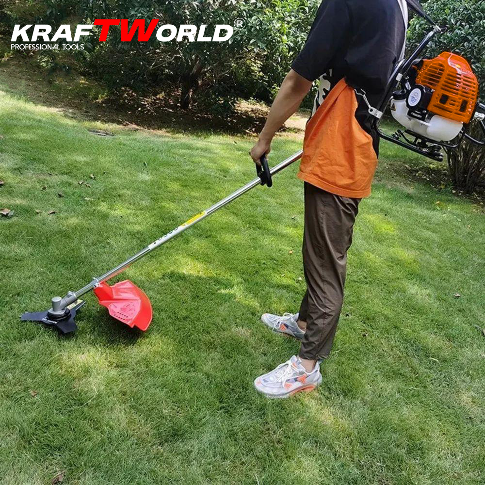 Гръбен Бензинов тример KraftWorld см с аксесоари ГРАДИНСКИ Гръбен Бензинов тример KraftWorld см с аксесоари - Image 2