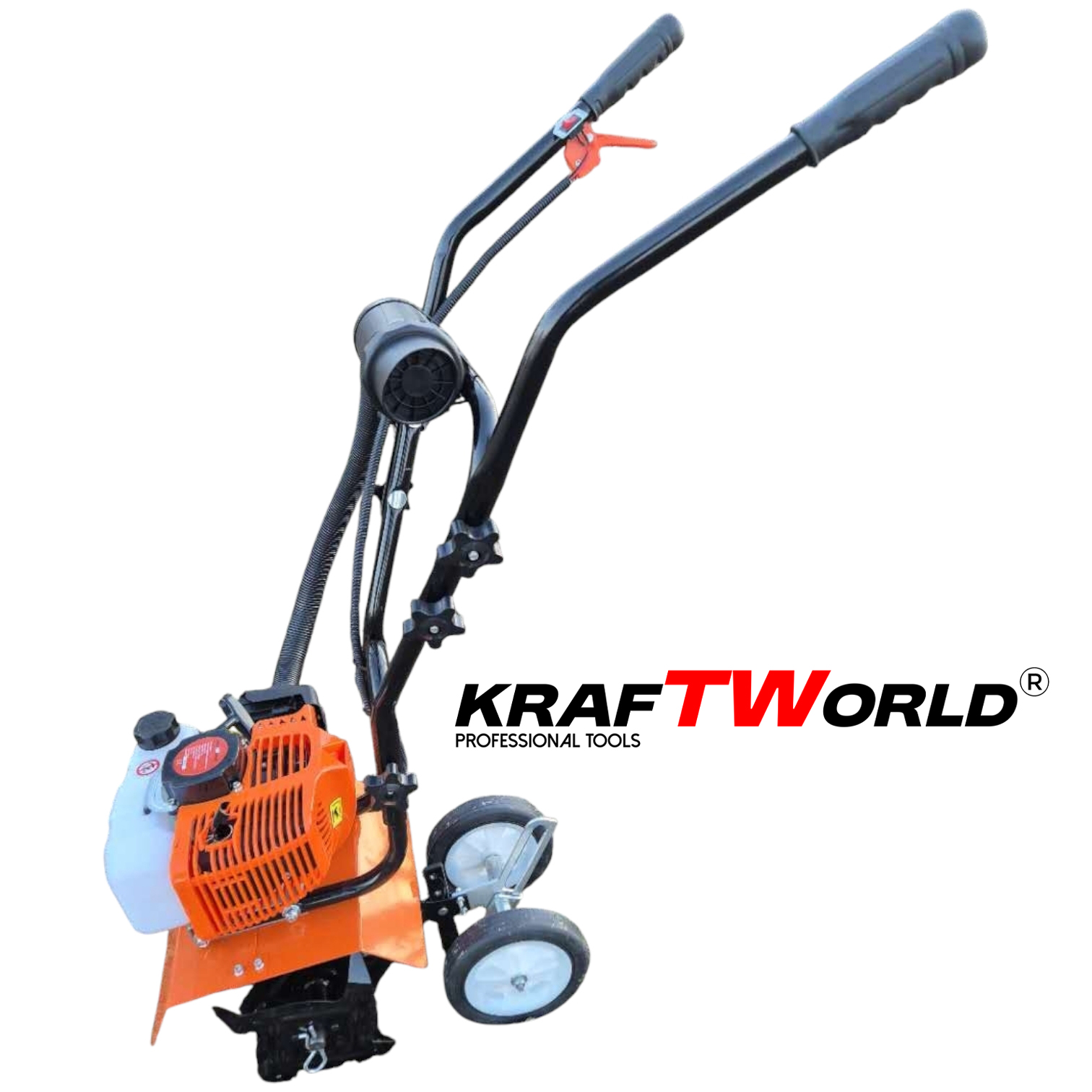 Мини мотофреза бензинова KraftWorld – двутактов мулти култиватор ГРАДИНСКИ Мини мотофреза бензинова KraftWorld – двутактов мулти култиватор - Image 6