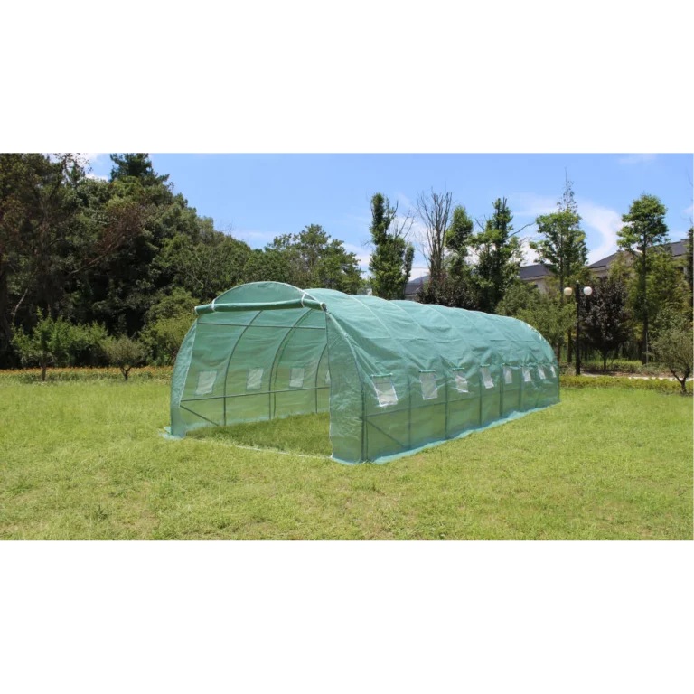 Тунелна оранжерия 800x300x200cm с 2 Врати и 16 прозореца / Парник с Конструкция ГРАДИНСКИ Тунелна оранжерия 800x300x200cm с 2 Врати и 16 прозореца / Парник с Конструкция - Image 2