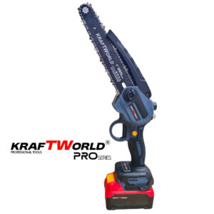 Alternative view of Мини Резачка за Клони KraftWorld с Две Батерии 36V 8А с Автоматично Омасляване и Две Вериги