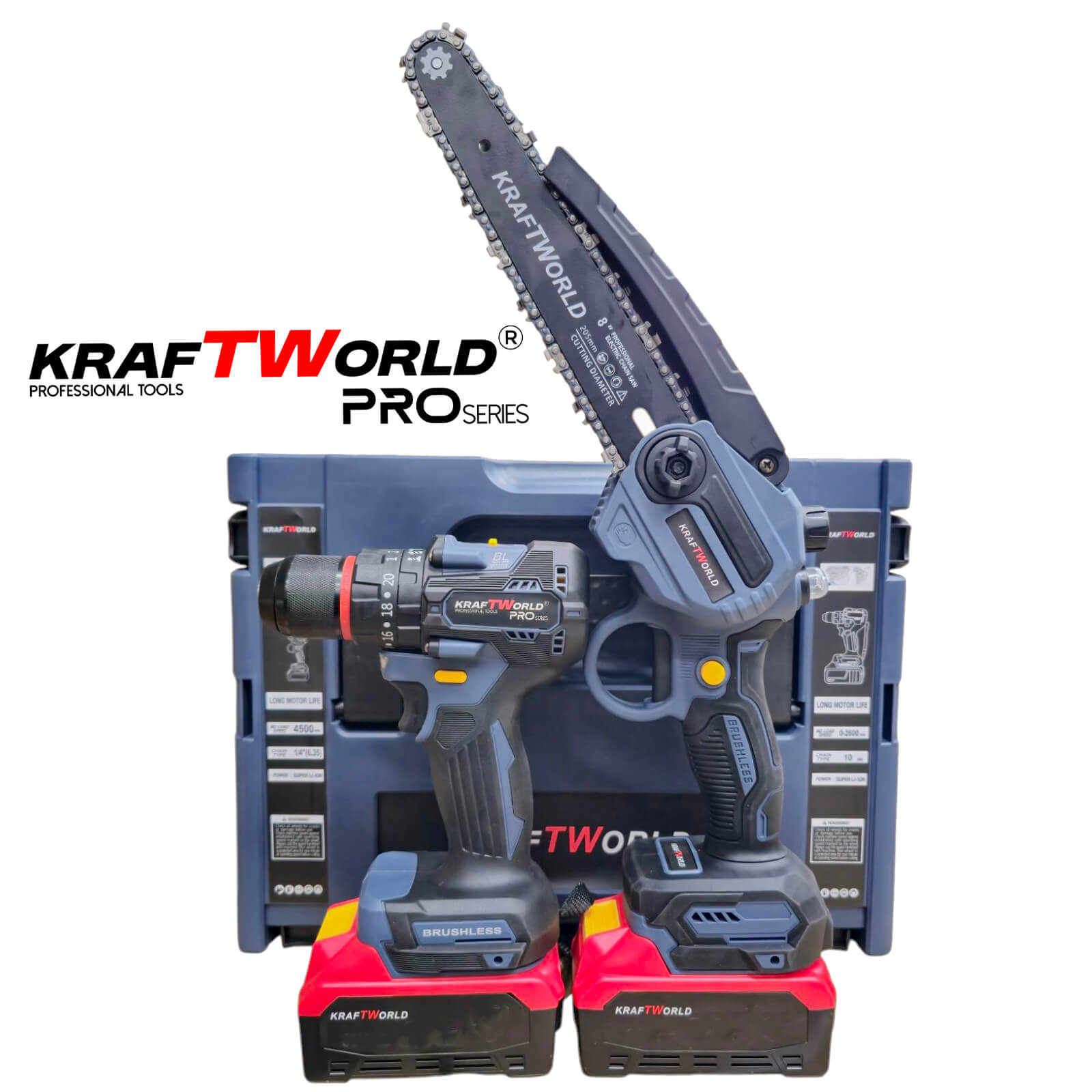 KraftWorld 2в1 Акумулаторен Комплект – Ударен Винтоверт и Мини Резачка с 2 Батерии АКУМУЛАТОРНИ KraftWorld 2в1 Акумулаторен Комплект – Ударен Винтоверт и Мини Резачка с 2 Батерии - Image 15