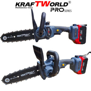 Alternative view of KraftWorld Акумулаторна Верижна Резачка 8" с Авто Омасляване, Brushless Мотор