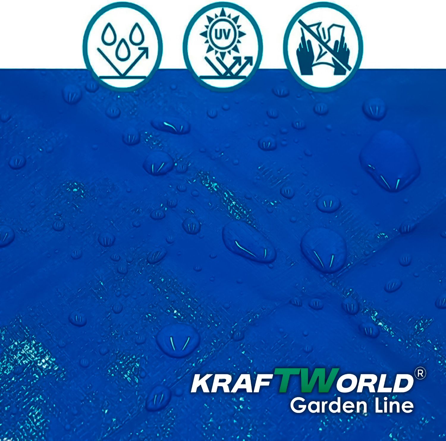 Многофункционален брезент KraftWorld Garden Line – 70 g/m², за външна и вътрешна употреба БАСЕЙНИ И ДЖАКУЗИТА Многофункционален брезент KraftWorld Garden Line – 70 g/m², за външна и вътрешна употреба - Image 16