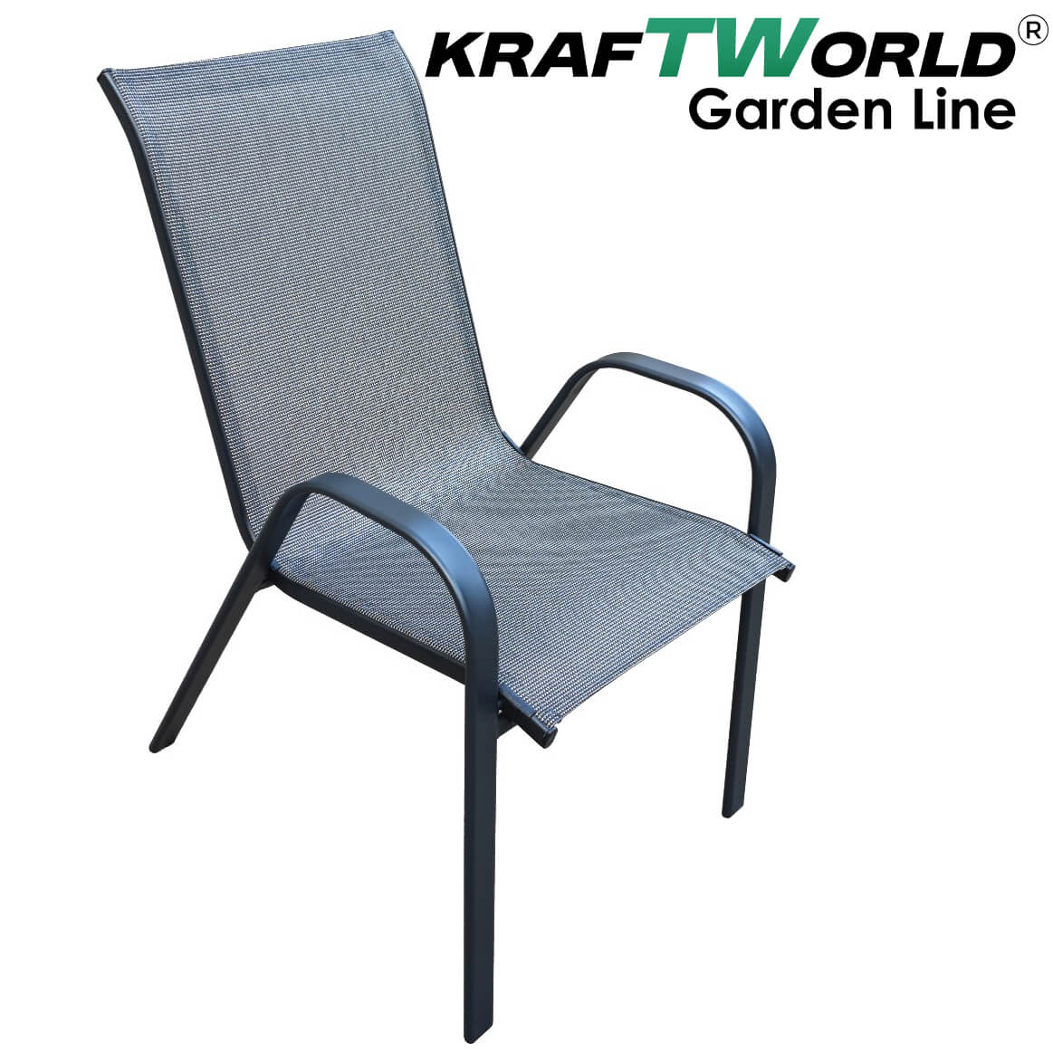 Градински Kомплект Capri – 4 Стола и кръгла Маса Kraftworld Gardenline Водоустойчив ГРАДИНСКИ МЕБЕЛИ Градински Kомплект Capri – 4 Стола и кръгла Маса Kraftworld Gardenline Водоустойчив - Image 11