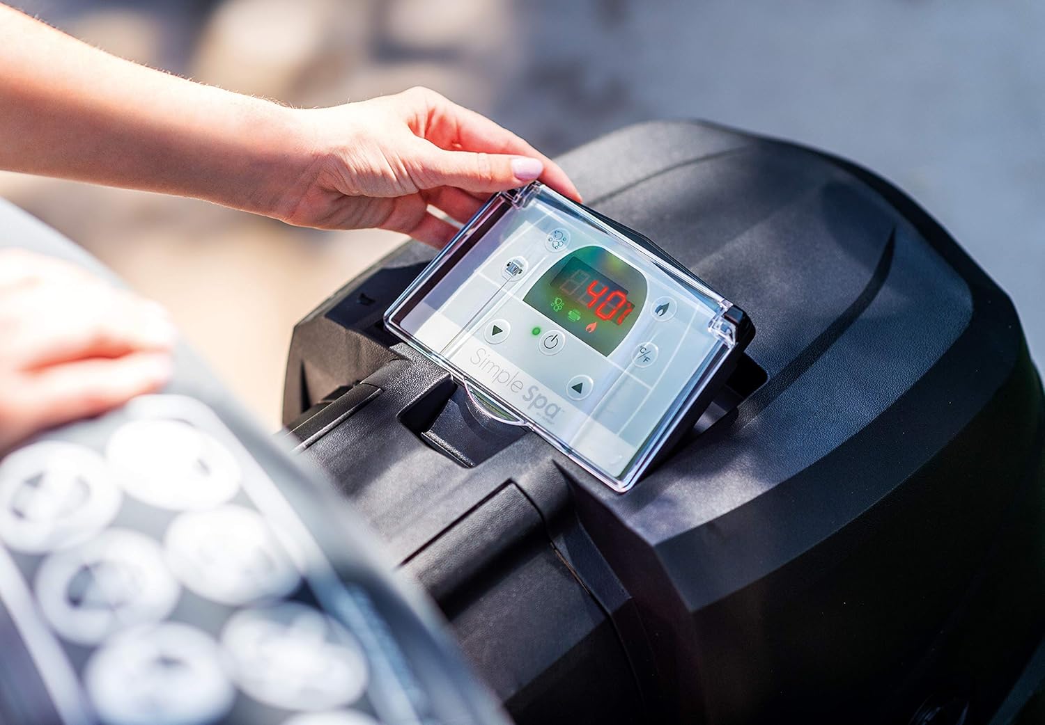 Intex SimpleSpa – Надуваемо Джакузи Ø196 см за 4 души с масажна система и отопление Басейни Intex SimpleSpa – Надуваемо Джакузи Ø196 см за 4 души с масажна система и отопление - Image 6