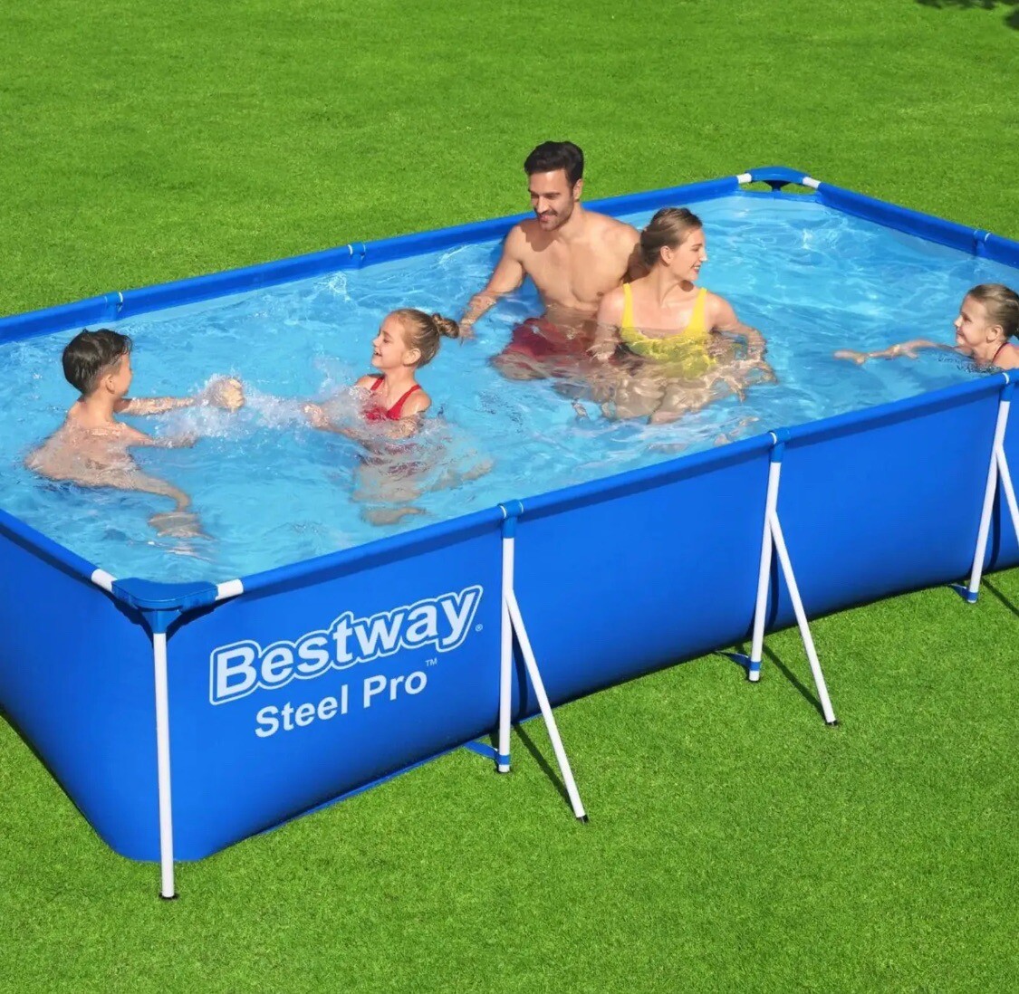Сглобяем Басейн BESTWAY Steel Pro 56411 300x201x66 см с Филтърна Помпа Басейни Сглобяем Басейн BESTWAY Steel Pro 56411 300x201x66 см с Филтърна Помпа - Image 5