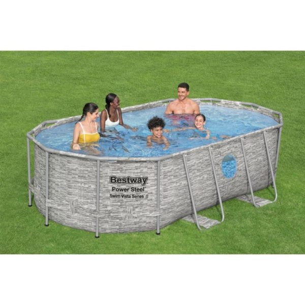 Голям Сглобяем Басейн 427X250X100CM BESTWAY 56714 Басейни Голям Сглобяем Басейн 427X250X100CM BESTWAY 56714 - Image 4