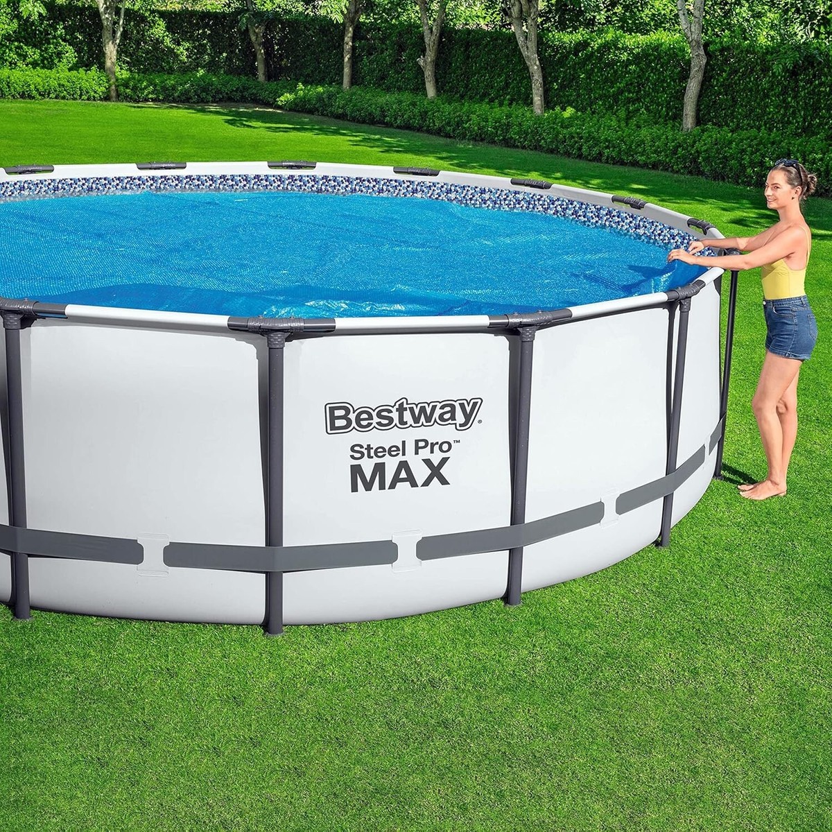 Сглобяем Басейн Bestway 56950 Steel Pro Max с филтърна помпа 427×107см Басейни Сглобяем Басейн Bestway 56950 Steel Pro Max с филтърна помпа 427×107см