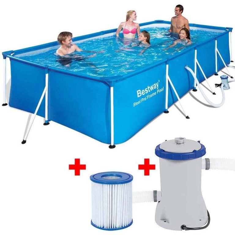 Сглобяем Басейн Bestway 56424 Steel Pro 400x211x81см с Филтърна Помпа Басейни Сглобяем Басейн Bestway 56424 Steel Pro 400x211x81см с Филтърна Помпа - Image 2