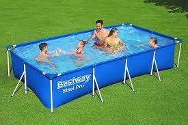 Сглобяем Басейн Bestway 56424 Steel Pro 400x211x81см с Филтърна Помпа Басейни Сглобяем Басейн Bestway 56424 Steel Pro 400x211x81см с Филтърна Помпа - Image 4