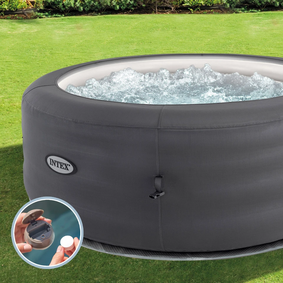 Intex SimpleSpa – Надуваемо Джакузи Ø196 см за 4 души с масажна система и отопление Басейни Intex SimpleSpa – Надуваемо Джакузи Ø196 см за 4 души с масажна система и отопление - Image 2