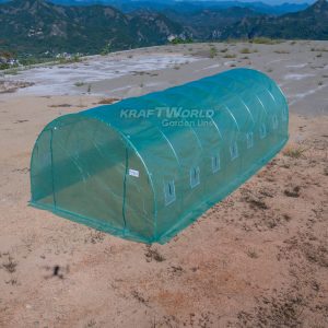 Alternative view of Покривало за оранжерия 8×3×2 м KraftWorld – армиран полиетилен, 12 прозореца