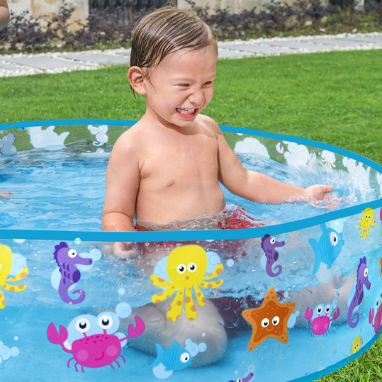 Кръгъл детски басейн Bestway 55028 Fill-N-Fun – 122 см, 277 л Басейни Кръгъл детски басейн Bestway 55028 Fill-N-Fun – 122 см, 277 л - Image 5